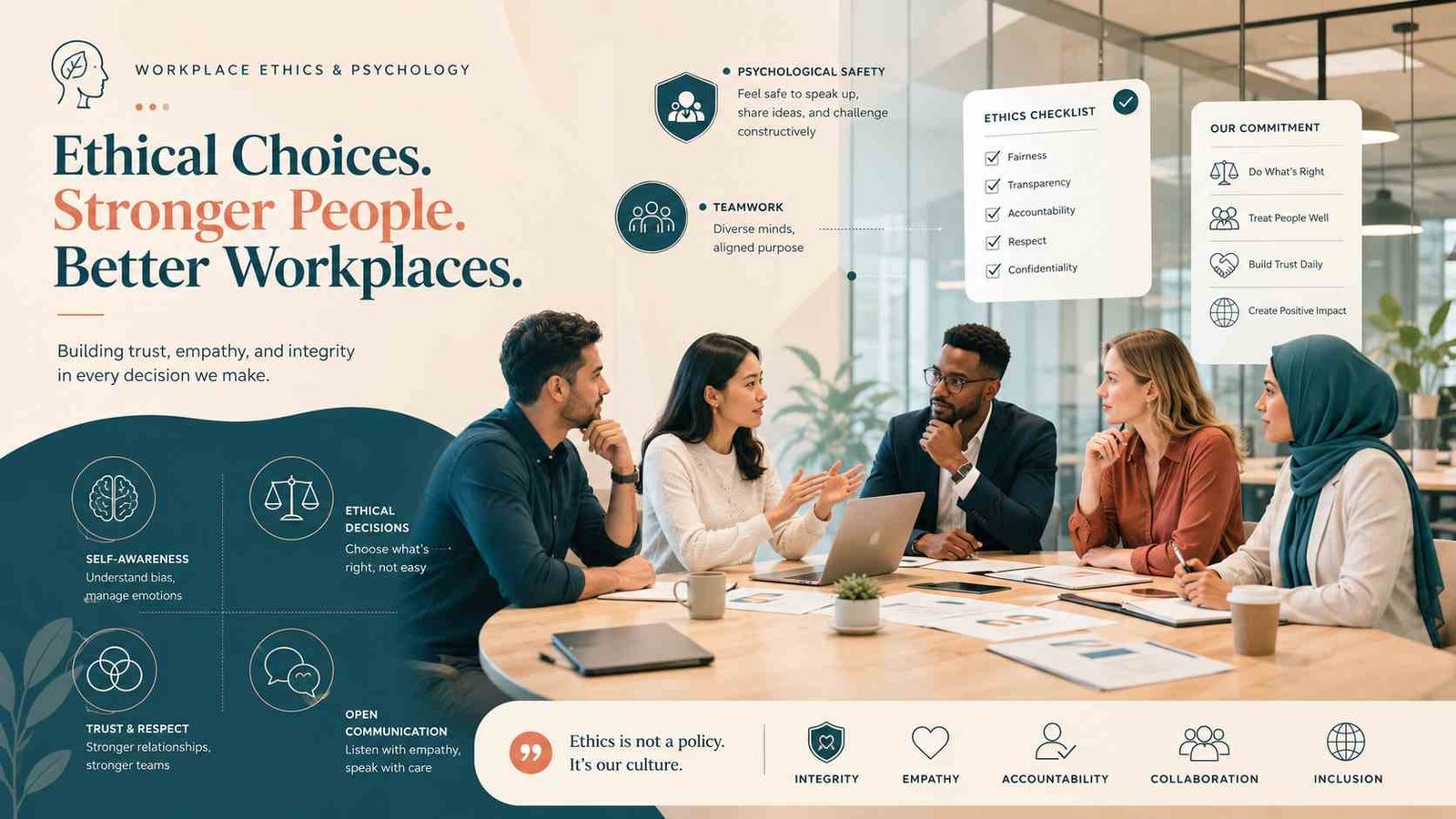 The role of psychology in workplace ethics